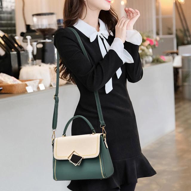 送料無料 新品 ショルダーバッグ レディース 斜め掛け バイカラー ハンドバッグ おしゃれ < 女性ファッション  送料無料 新品 ショルダーバッグ レディース 斜め掛け バイカラー ハンドバッグ おしゃれ < 女性ファッションの