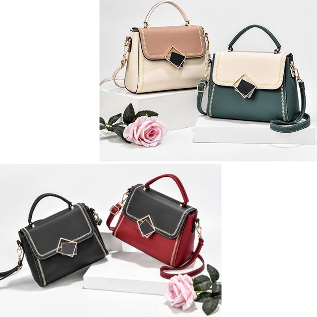 送料無料 新品 ショルダーバッグ レディース 斜め掛け バイカラー ハンドバッグ おしゃれ < 女性ファッション  送料無料 新品 ショルダーバッグ レディース 斜め掛け バイカラー ハンドバッグ おしゃれ < 女性ファッションの