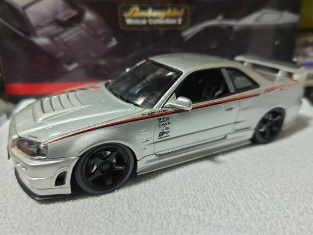 ホットワークス オートプロショップ 1/24 スカイラインR34 nismo Zチューン 開封済 < ホビー ホットワークス オートプロショップ 1/24 スカイラインR34 nismo Zチューン 開封済 < ホビーの