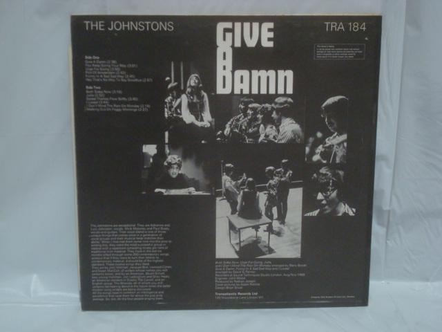 GIVE A DAMN / THE JOHNSTONS UK.orgLP < CD/DVD/ビデオ  GIVE A DAMN / THE JOHNSTONS UK.orgLP < CD/DVD/ビデオの