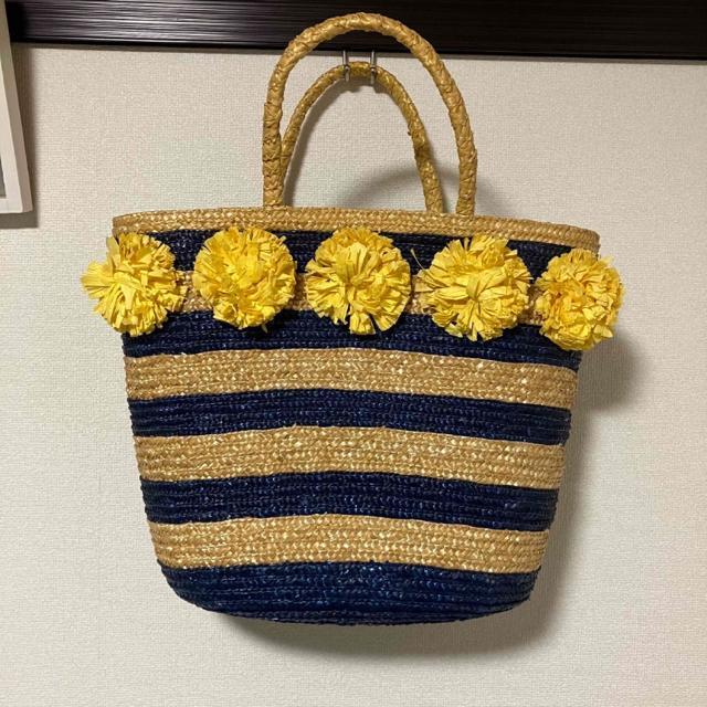 【1円スタート】【MUDPIE】 マッドパイ / 大きい かごバッグ < ブランド 【1円スタート】【MUDPIE】 マッドパイ / 大きい かごバッグ < ブランドの