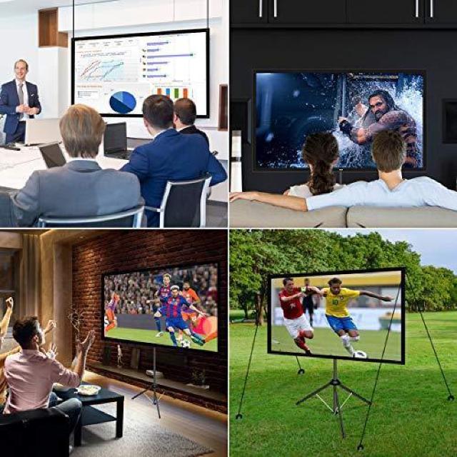 4K対応 プロジェクタースクリーン 自立式 携帯型 三脚式 屋内屋外兼用 最大100型 < 家電/AV 4K対応 プロジェクタースクリーン 自立式 携帯型 三脚式 屋内屋外兼用 最大100型 < 家電/AVの