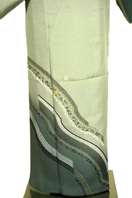 夏物 付下げ 最高級 新品同様 絽 暈染め 金銀シシュウ 金彩 花柄 クリーニング済 身丈151cm 裄丈62cm T3622 < 女性ファッション 夏物 付下げ 最高級 新品同様 絽 暈染め 金銀シシュウ 金彩 花柄 クリーニング済 身丈151cm 裄丈62cm T3622 < 女性ファッションの