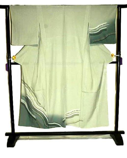 夏物 付下げ 最高級 新品同様 絽 暈染め 金銀シシュウ 金彩 花柄 クリーニング済 身丈151cm 裄丈62cm T3622 < 女性ファッション 夏物 付下げ 最高級 新品同様 絽 暈染め 金銀シシュウ 金彩 花柄 クリーニング済 身丈151cm 裄丈62cm T3622 < 女性ファッションの