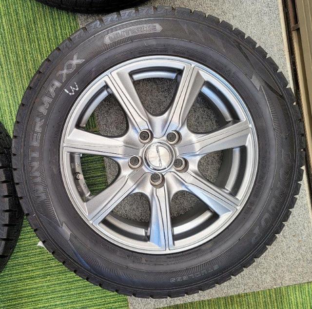 �y ���i�zPRD 15�C���`6J+43 5��PCD100 �_�����b�v WINTER MAXX WMO2 4�{�Z�b�g195/65R1 �� ������/�o�C�N