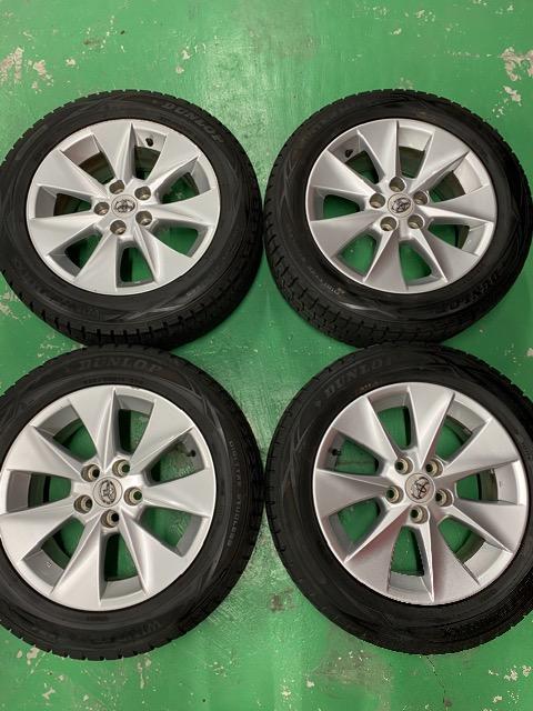 1082748)トヨタ純正アルミホイ-ル国産ダンロップスタッドレスタイヤ225/55R17送料無料 < 自動車/バイク 1082748)トヨタ純正アルミホイ-ル国産ダンロップスタッドレスタイヤ225/55R17送料無料 < 自動車/バイク