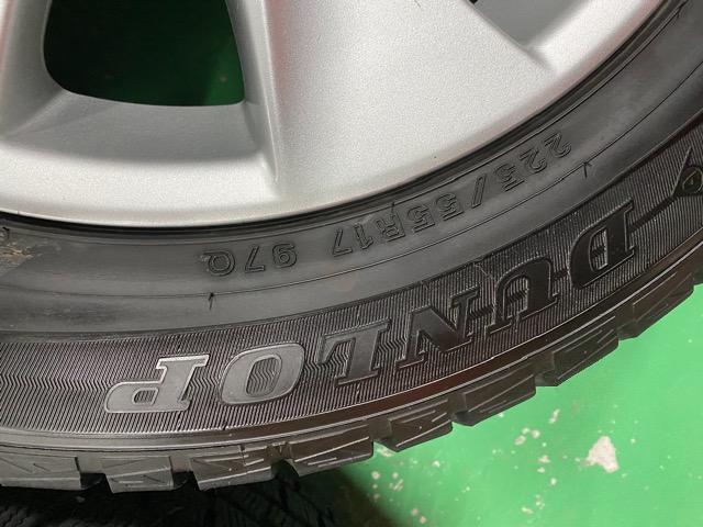 1082748)トヨタ純正アルミホイ-ル国産ダンロップスタッドレスタイヤ225/55R17送料無料 < 自動車/バイク 1082748)トヨタ純正アルミホイ-ル国産ダンロップスタッドレスタイヤ225/55R17送料無料 < 自動車/バイク