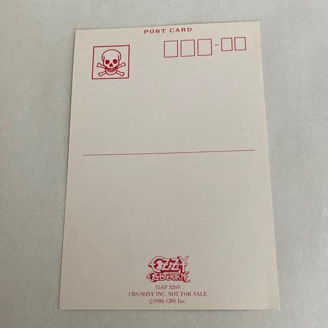 1987年当時物 OZZY OSBOURNE & JAKE E LEE ポストカード オジー・オズボーン ヘヴィメタル < CD/DVD/ビデオ  1987年当時物 OZZY OSBOURNE & JAKE E LEE ポストカード オジー・オズボーン ヘヴィメタル < CD/DVD/ビデオの