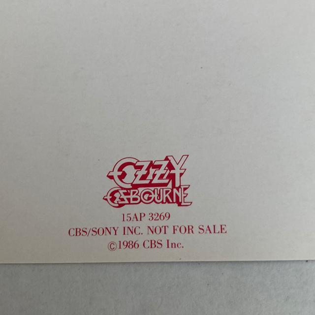 1987年当時物 OZZY OSBOURNE & JAKE E LEE ポストカード オジー・オズボーン ヘヴィメタル < CD/DVD/ビデオ  1987年当時物 OZZY OSBOURNE & JAKE E LEE ポストカード オジー・オズボーン ヘヴィメタル < CD/DVD/ビデオの