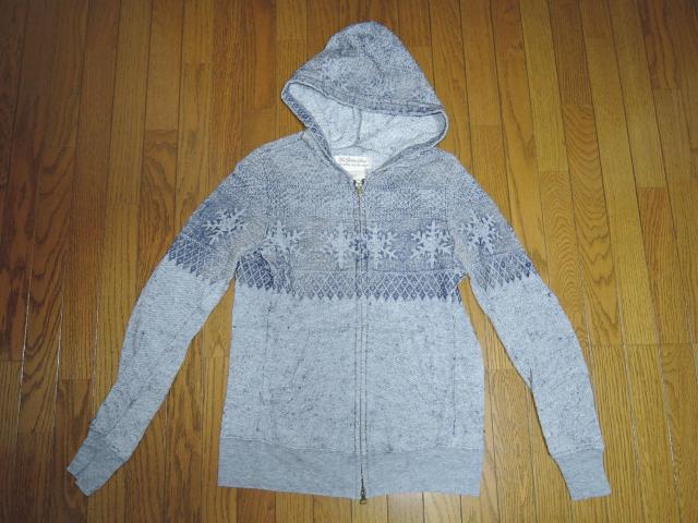 REMI RELIEF レミレリーフ スウェット ジップ パーカー M ノルディック柄 < ブランド  REMI RELIEF レミレリーフ スウェット ジップ パーカー M ノルディック柄  < ブランドの