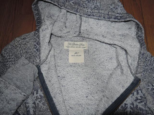 REMI RELIEF レミレリーフ スウェット ジップ パーカー M ノルディック柄 < ブランド  REMI RELIEF レミレリーフ スウェット ジップ パーカー M ノルディック柄 < ブランドの