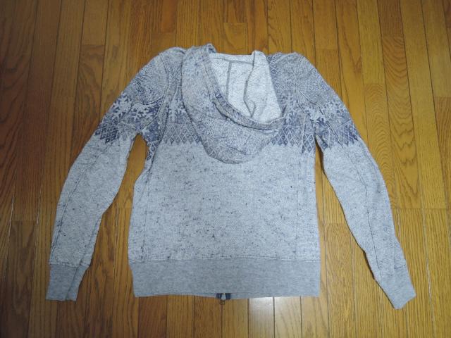 REMI RELIEF レミレリーフ スウェット ジップ パーカー M ノルディック柄 < ブランド  REMI RELIEF レミレリーフ スウェット ジップ パーカー M ノルディック柄 < ブランドの