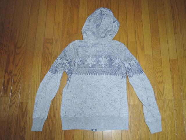 REMI RELIEF レミレリーフ スウェット ジップ パーカー M ノルディック柄 < ブランド  REMI RELIEF レミレリーフ スウェット ジップ パーカー M ノルディック柄 < ブランドの