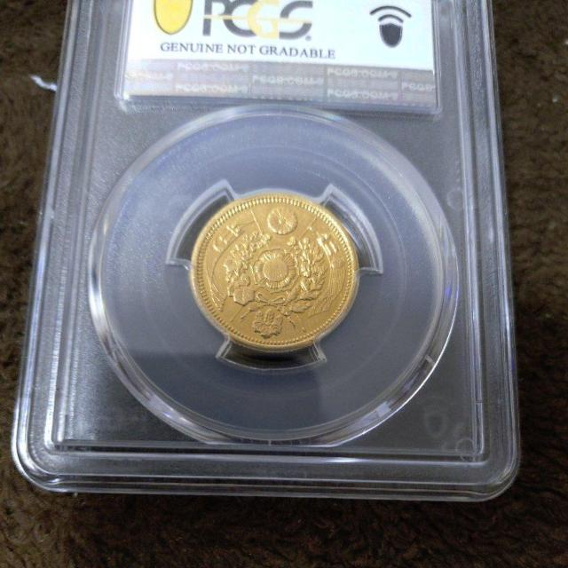 ☆『希少品』明治 旧五圓 金貨弊【PCGS鑑定品】 < ホビー  ☆『希少品』明治 旧五圓 金貨弊【PCGS鑑定品】 < ホビーの
