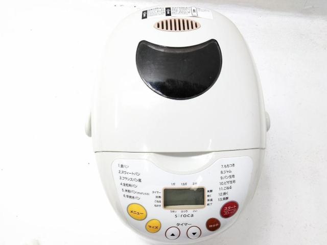 siroca シロカ 全自動 ホームベーカリー 2斤 ベルト新品交換済み < 家電/AV  siroca シロカ 全自動 ホームベーカリー 2斤 ベルト新品交換済み < 家電/AVの