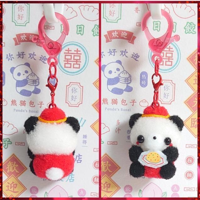 ハンドメイド♪ポンポンマスコット『パンダ飯店』五目チャーハン < ペット/手芸/園芸  ハンドメイド♪ポンポンマスコット『パンダ飯店』五目チャーハン < ペット/手芸/園芸の