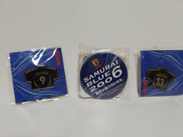 サッカー SAMURAI JAPAN ピンバッジ3点セット < レジャー/スポーツ サッカー SAMURAI JAPAN ピンバッジ3点セット < レジャー/スポーツの