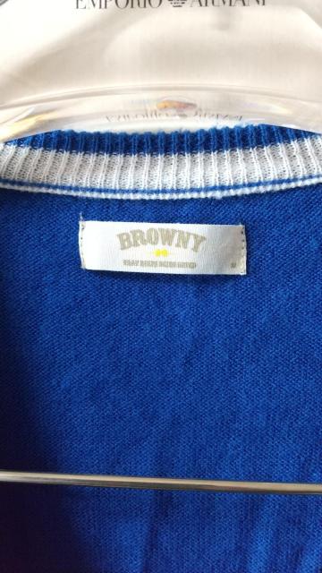 格安 男性用 BROWNY 長袖カーディガン Msize < 男性ファッション 格安 男性用 BROWNY 長袖カーディガン Msize < 男性ファッションの