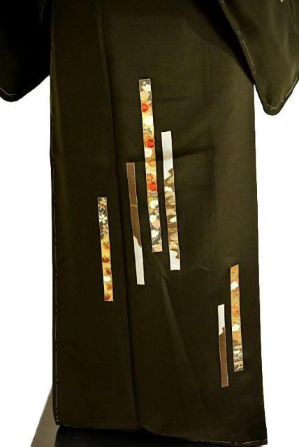 【最高級】【未使用品】金彩 シシュウ 短冊 花模様 付下げ 身丈160cm 裄丈65cm T3448 < 女性ファッション  【最高級】【未使用品】金彩 シシュウ 短冊 花模様 付下げ 身丈160cm 裄丈65cm T3448 < 女性ファッションの