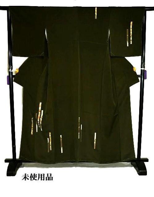 【最高級】【未使用品】金彩 シシュウ 短冊 花模様 付下げ 身丈160cm 裄丈65cm T3448 < 女性ファッション  【最高級】【未使用品】金彩 シシュウ 短冊 花模様 付下げ 身丈160cm 裄丈65cm T3448 < 女性ファッションの