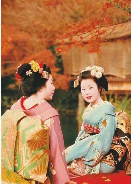 京の舞妓 絵はがき 4種【F-56】 < ホビー 京の舞妓 絵はがき 4種【F-56】 < ホビーの