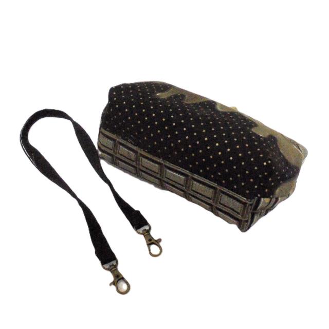 【クラッチ・アクセサリーチェーン付】◆とろけるチョコレート【ビター】◆がまぐちショルダーバッグ < 女性ファッション 【クラッチ・アクセサリーチェーン付】◆とろけるチョコレート【ビター】◆がまぐちショルダーバッグ < 女性ファッションの