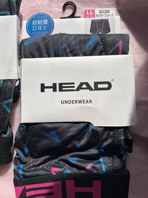 LLサイズ!2枚組ブランド品!HEAD!立体前閉じ!ストレッチ!超軽量!DRY!かってないサラサラ素材!快適なボクサーブリーフ! < 男性ファッション  LLサイズ!2枚組ブランド品!HEAD!立体前閉じ!ストレッチ!超軽量!DRY!かってないサラサラ素材!快適なボクサーブリーフ! < 男性ファッションの