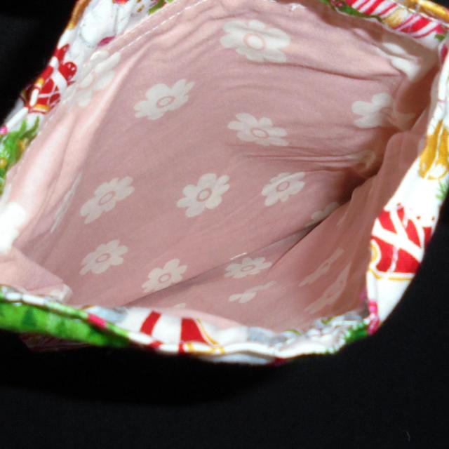 【マチなし巾着】◆Merry Christmas◆クリスマス子猫◆赤◆裏地あり巾着 < 女性ファッション 【マチなし巾着】◆Merry Christmas◆クリスマス子猫◆赤◆裏地あり巾着 < 女性ファッションの