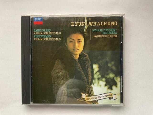 チョン・キョンファ(vn) サン=サーンス:ヴァイオリン協奏曲第3番 ヴィユーダン:第5番 DECCA CD < CD/DVD/ビデオ チョン・キョンファ(vn) サン=サーンス:ヴァイオリン協奏曲第3番 ヴィユーダン:第5番 DECCA CD < CD/DVD/ビデオの