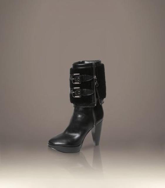 BURBERRY BLUE LABEL★ファー付きブーツ★新品・未使用! < ブランド  BURBERRY BLUE LABEL★ファー付きブーツ★新品・未使用!  < ブランドの