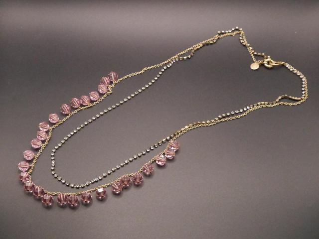 新品 J.CREW アンティーク調ストーンバロックビーズネックレス < ブランド  新品 J.CREW アンティーク調ストーンバロックビーズネックレス < ブランドの