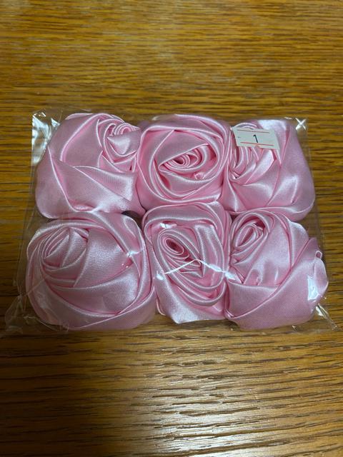 立体サテン巻薔薇??ピンク < ペット/手芸/園芸  立体サテン巻薔薇??ピンク  < ペット/手芸/園芸の