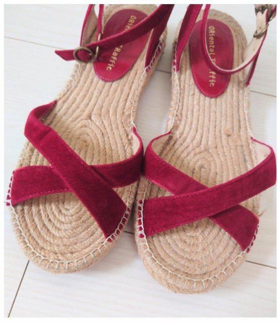 値下げ オリエンタルトラフィックサンダル サイズS < ブランド  値下げ オリエンタルトラフィックサンダル サイズS < ブランドの