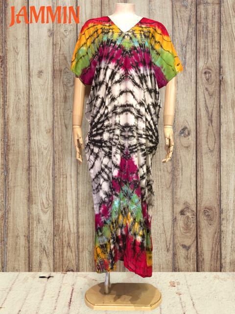 タイダイワンピ★個性派★ヒッピー★エスニック★アジアン < 女性ファッション  タイダイワンピ★個性派★ヒッピー★エスニック★アジアン  < 女性ファッションの