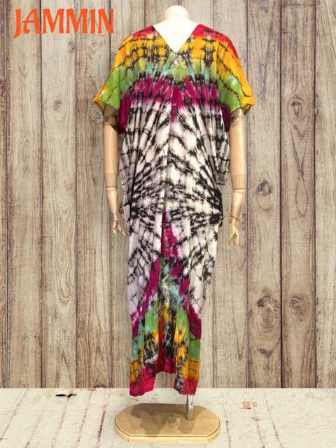 タイダイワンピ★個性派★ヒッピー★エスニック★アジアン < 女性ファッション  タイダイワンピ★個性派★ヒッピー★エスニック★アジアン < 女性ファッションの