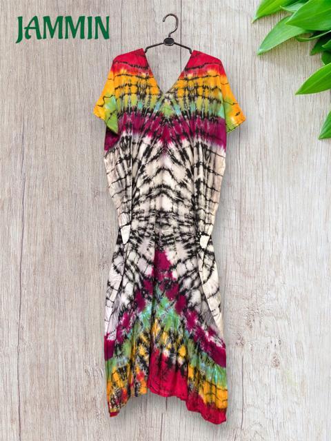 タイダイワンピ★個性派★ヒッピー★エスニック★アジアン < 女性ファッション  タイダイワンピ★個性派★ヒッピー★エスニック★アジアン < 女性ファッションの