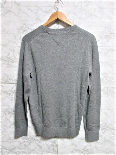 ☆TOMMY HILFIGER トミーヒルフィガー プレミアムコットン ワンポイント Vネック ニット セーター/メンズ/S☆新品 < ブランド ☆TOMMY HILFIGER トミーヒルフィガー プレミアムコットン ワンポイント Vネック ニット セーター/メンズ/S☆新品 < ブランドの