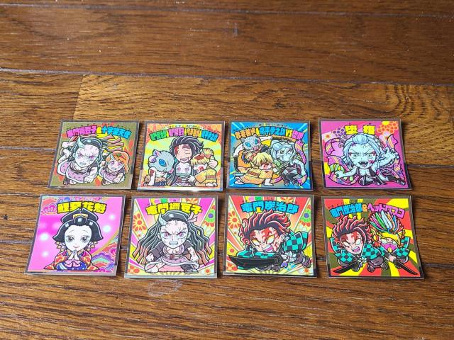 鬼滅の刃マン(遊郭編)シール 8種セット < アニメ/コミック/キャラクター 鬼滅の刃マン(遊郭編)シール 8種セット < アニメ/コミック/キャラクターの