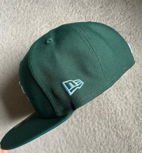 限定 NEW ERA 59FIFTY MLB SIDE PATCH ATHLETICS【60243792-GREEN】57.7cm < 男性ファッション  限定 NEW ERA 59FIFTY MLB SIDE PATCH ATHLETICS【60243792-GREEN】57.7cm < 男性ファッションの