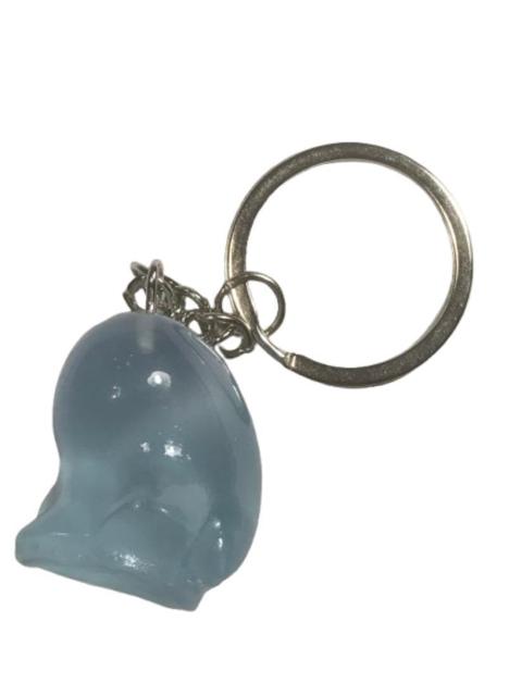 暗闇で光る!かわいいオバケのキーホルダー B 蓄光 夜光 お化け キャラクター雑貨 キーリング バッグアクセサリー < 女性ファッション  暗闇で光る!かわいいオバケのキーホルダー B 蓄光 夜光 お化け キャラクター雑貨 キーリング バッグアクセサリー < 女性ファッションの