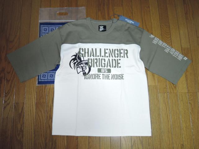 �V�iCHALLENGER�`�������W���[ Q/S ARMY FOOTBALL TEE �T����t�b�g�{�[�� T�V���c M �I���[�u �� �j���t�@�b�V������ 