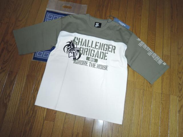 �V�iCHALLENGER�`�������W���[ Q/S ARMY FOOTBALL TEE �T����t�b�g�{�[�� T�V���c M �I���[�u �� �j���t�@�b�V������ 