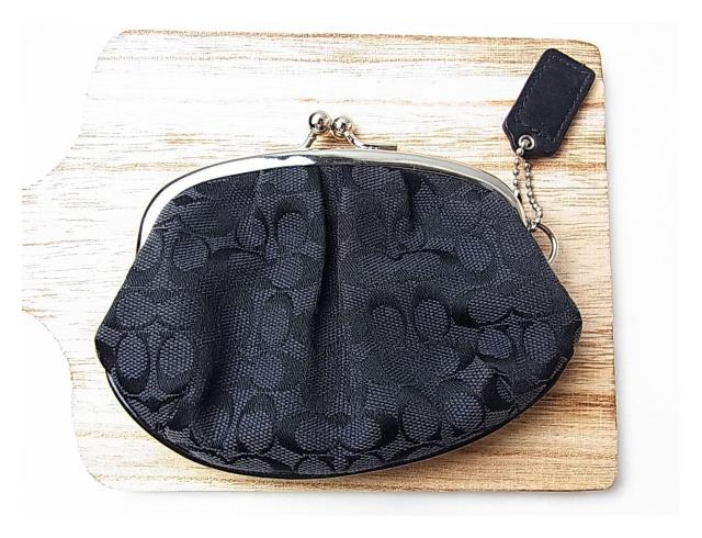 500円スタ【正規品 コーチ がま口コインケース シグネチャー柄 ブラック】アウトレット < ブランド 500円スタ【正規品 コーチ がま口コインケース シグネチャー柄 ブラック】アウトレット < ブランドの