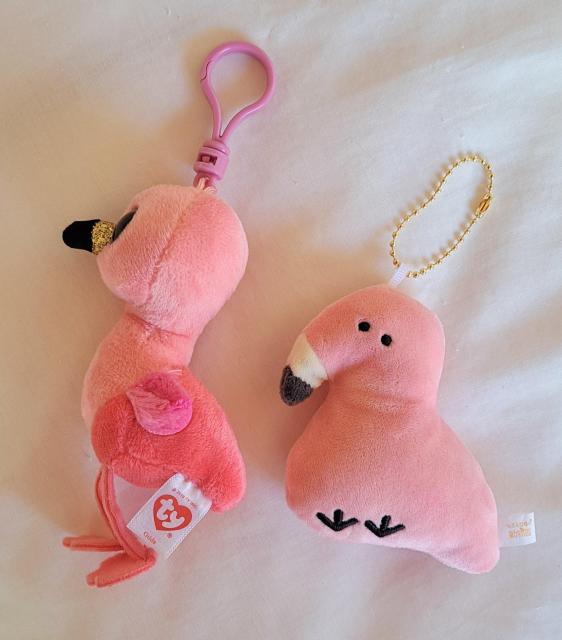 ty つぶらな瞳の動物園 フラミンゴ マスコットセット < おもちゃ ty つぶらな瞳の動物園 フラミンゴ マスコットセット < おもちゃの