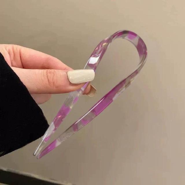 曲線U字かんざしニュアンスカラーヘアスティック 2番 < 女性アクセサリー/時計 曲線U字かんざしニュアンスカラーヘアスティック 2番 < 女性アクセサリー/時計の