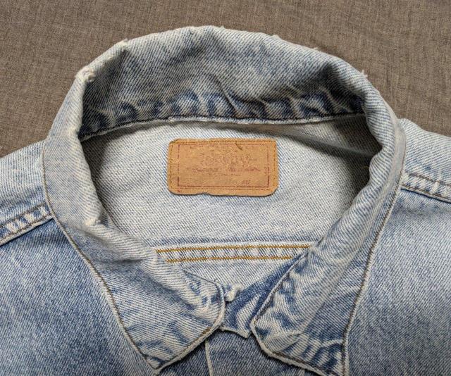 Levi's�����[�o�C�X��G�W������made in USA���k�T�C�Y���������� �� �j���t�@�b�V������ 