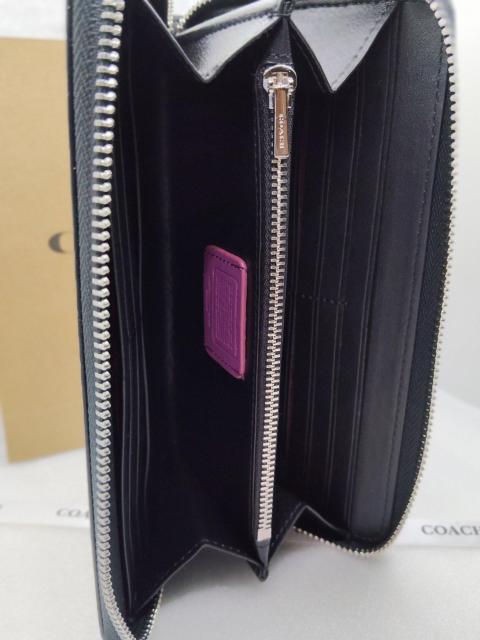 新品COACH MINT + SERF ミント&サーフコラボ ロング ジップ アラウンド