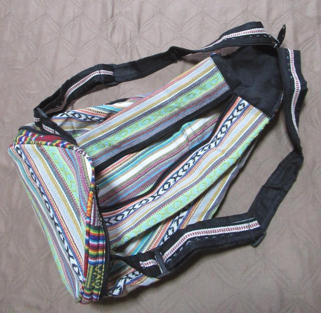 折りたためる*ネパールゲリコットンリュック 12 < 女性ファッション 折りたためる*ネパールゲリコットンリュック 12 < 女性ファッションの