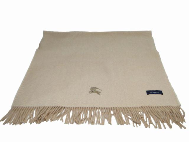 バーバリーロンドン ウール ヘリンボーン柄 ブランケット ベージュ系【送料無料】 < ブランド バーバリーロンドン ウール ヘリンボーン柄 ブランケット ベージュ系【送料無料】 < ブランドの