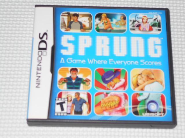 DS★SPRUNG 海外版★箱付・説明書付・ソフト付★動作確認済 < ゲーム本体/ソフト  DS★SPRUNG 海外版★箱付・説明書付・ソフト付★動作確認済  < ゲーム本体/ソフトの